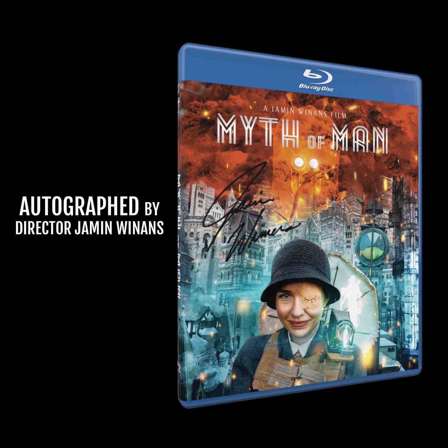 MYTH OF MAN AUTOGRAPHED BLU-RAY