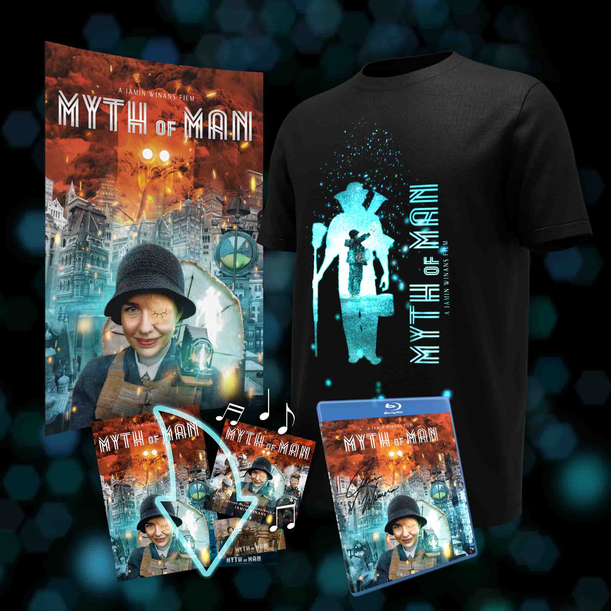 Myth Fans MYTH OF MAN FAN BUNDLE – Double Edge Films