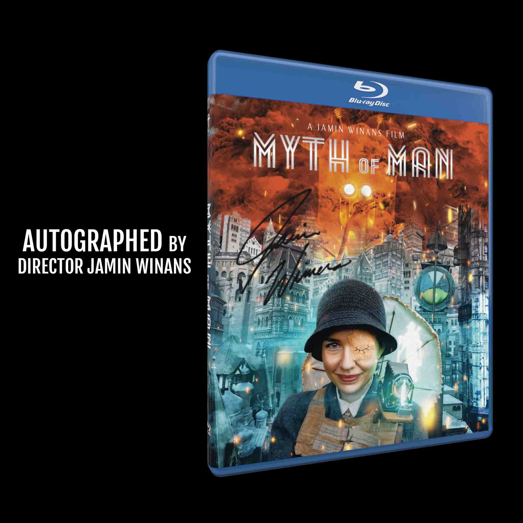 Myth of Man Blu-ray signed by Jamin Winans